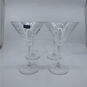 Mikasa Cheers Martini Glasses Set Of 4